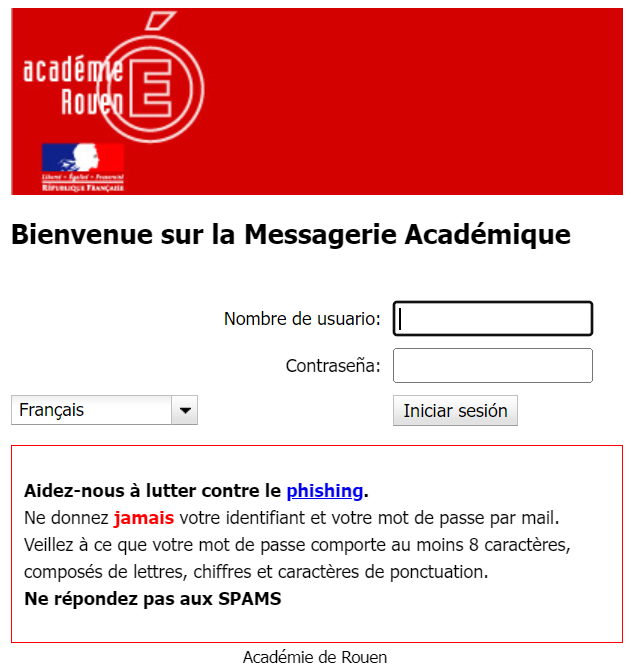 Webmail Ac Rouen : Plateforme De Mail En Ligne.
