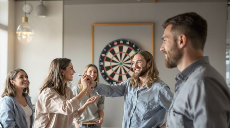 Le jeu de fléchettes, un atout convivial pour votre teambuilding d'entreprise