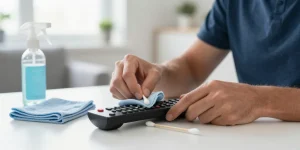 Comment nettoyer une télécommande sans l'endommager : les bonnes pratiques professionnelles